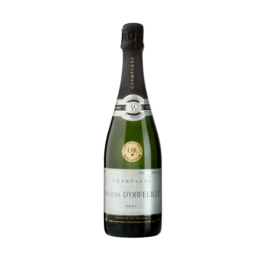 Champagne Hugues d'Orfeuille brut blanc de blanc 